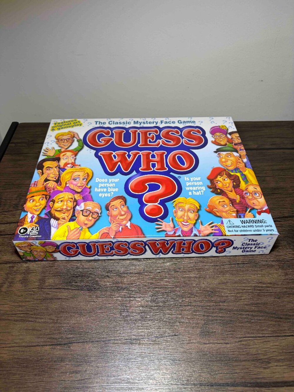 Guess Who? Board Game with Classic Characters